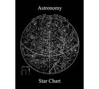 Astronomy Star Map Chart Dot Grid 5mm spacing Notebook Journal (8.5 x 11 Large)