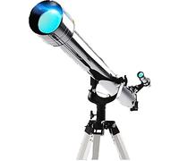 Astronomy Telescope,900mm Focal Length,Heaven And Earth Dual Purpose,Portable Beginner Refracting Telescope For Kids And Adults With Tripod ，Metal Compass And Eyepiece