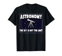 Astronomy Telescope Astronomer Christmas Gift Star Gazers T-Shirt