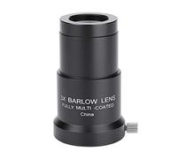 Astronomy Telescope Eyepiece 3X Barlow Lens, 1.25'' Magnification Lens, Fully Multi - Coated Optical Glass for Enhanced Celestial Viewing, Compatible with 1.25 Inch Eyepieces for T