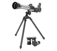 Astronomy Telescope for - ABS Material, Portable Scope 40 x 32 x 46 cm, 60 mm Entry Aperture, 20X 30X 40X Magnification Eyepieces, Tripod Easy to Use, Transp Design