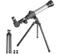 Astronomy telescopes for beginners - 20x/30x/40X astronomical telescope with adjustable tripod 60 mm HD refractor telescope for astronomy educational toys for the scien