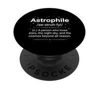 Astrophile Definition Star Lover Night Sky PopSockets Adhesive PopGrip