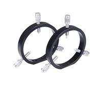 Astrophotography accessories 70mm 80mm 90mm 102mm 115mm 127mm 152mm 6-point Guide Scope Rings Pair Astronomical Telescope Accessories(127mm S7926)