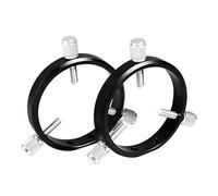 Astrophotography accessories 70mm 80mm 90mm 102mm 115mm 127mm 152mm 6-point Guide Scope Rings Pair Astronomical Telescope Accessories(70mm S7946)