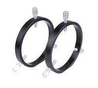 Astrophotography accessories 70mm 80mm 90mm 102mm 115mm 127mm 152mm 6-point Guide Scope Rings Pair Astronomical Telescope Accessories(115mm S7938)