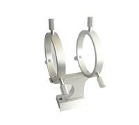 Astrophotography accessories Adjustable Bracket 50mm Aluminium 6-point Screw Guidescope Mount For Astronomical Telescope(Silver)