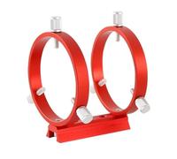 Astrophotography accessories Finder Mount 42/50/60/68/80/90/102mm 3-Point Guide Ring 2 Rings 1 Plate 8 Screws(102mm)