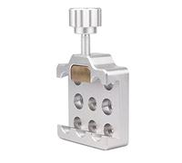 Astrophotography accessories Groove Clamp For Astronomy Telescope Equatorial Tripod Mount Platform(Silver)