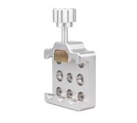 Astrophotography accessories Groove Slot Red/Silver With A Brass Screws For Telescopes And Cameras Holder Accessories(Silver)