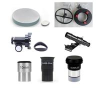 Astrophotography accessories Reflector Astronomical Telescope Set D114F900 Primary Mirror And Secondary Mirror W/Base Focuser 10/25mm Eyepiece(D114F900-DIY A Set)