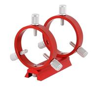 Astrophotography accessories Telescope Guide Dovetail 90mm Plate Base Red 68/80/90/102mm Hoop Ring Focus Finder Scope Astronomy Accessory(Hoop 50mm)
