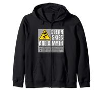 Astrophotography Clear Skies Are A Myth Telescope Obsession Zip Hoodie