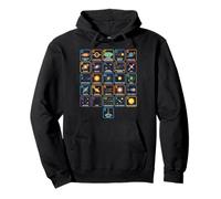 Astrophysics A to Z Space Science Visual Educational Chart Pullover Hoodie