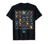 Astrophysics A to Z Space Science Visual Educational Chart T-Shirt