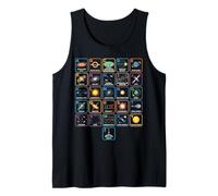 Astrophysics A to Z Space Science Visual Educational Chart Tank Top