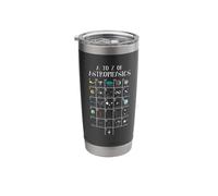 Astrophysics A-Z Science ABC Scientist Science Stainless Steel Insulated Tumbler