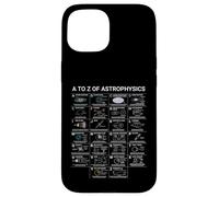 Astrophysics A-Z Space Concepts Educational Chart Case for iPhone 15