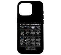 Astrophysics A-Z Space Concepts Educational Chart Case for iPhone 16 Pro
