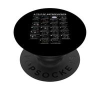 Astrophysics A-Z Space Concepts Educational Chart PopSockets Adhesive PopGrip
