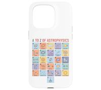 Astrophysics Alphabet A to Z Space Science Concepts Chart Case for iPhone 15 Pro