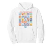 Astrophysics Alphabet A to Z Space Science Concepts Chart Pullover Hoodie