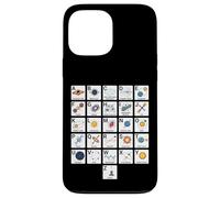 Astrophysics Alphabet A to Z Space Science Learning Chart Case for iPhone 13 Pro Max