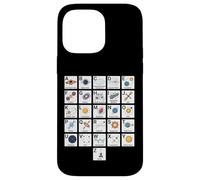 Astrophysics Alphabet A to Z Space Science Learning Chart Case for iPhone 14 Pro Max