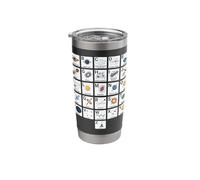 Astrophysics Alphabet A to Z Space Science Learning Chart Stainless Steel Insulated Tumbler