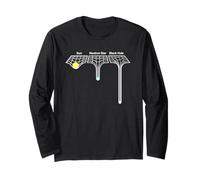 Astrophysics Sun Neutron Star and Black Hole Long Sleeve T-Shirt