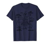 Astrophysics Worm in Worm Hole T-Shirt