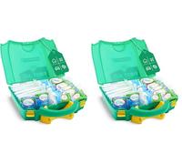 Astroplast 1047031 Green Box 20 Person First Aid Kit (Pack of 2)