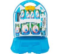 Astroplast Hospital Grade 1-10 Person HSE Compliant First Aid Kit - Premium Integrated Carry Handle & Wall Mountable - Ideal for Home, Wokplace, Sports - Mezzo First Aid Box