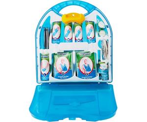 Astroplast Hospital Grade 1-10 Person HSE Compliant First Aid Kit - Premium Integrated Carry Handle & Wall Mountable - Ideal for Home, Wokplace, Sports - Mezzo First Aid Box
