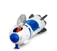 Astropod Deluxe, Buildable STEM Space Rocket Toy, Real Vapour Effects, Lights