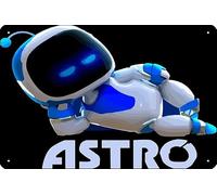 Astro's Playroom Poster 8 x 12 Inch Funny Metal Tin Sign Game Room Man Cave Wall Decor