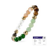 Astrotalk Dhan Yog Bracelet |Attracts Wealth & Prosperity | Manifest Wealth with Citrine, Jade, Tiger Eye, Clear Quartz & Pyrite Stone | Bracelet for Man & Woman | Gift for Man & Woman, One Size