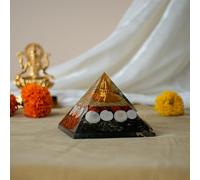Astrotalk Lakshmi Yantra Pyramid | Pyramid of Vastu with pyrite stone for wealth and prosperity | Vastu objects for home and office | Attracts abundance and positive energy