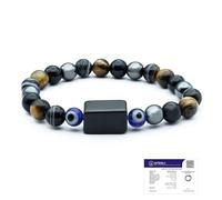 Astrotalk Protection Bracelets | Shields Against Negativity & Enhances Focus | Certified Unisex Bracelets for Men & Women, One Size, Crystal, Quartz