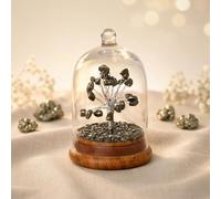 Astrotalk Pyrite Dome Tree (12x8cm) | Certified Pyrite Stone Tree for Wealth & Success | Decorative Item for Home & Bedroom | Aesthetic Home Decor Gift Item | Gift for Man & Woman