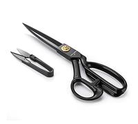 Astrowinter Dressmaking Scissors (10'', Black) - Dressmaker Fabric Sewing Shears - Tailor's Scissors for Cutting Fabric, Leather AW-001-R10-B