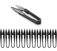Astrowinter Thread Nipper (Pack of 12PCS) - Stainless Steel Thread Snips Cutters - Fishing Line Scissors Clippers Trimmers - Stitch nippers AW-077-UK-12