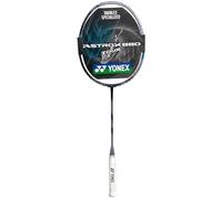 ASTROX 88D Tour 4UG5 Badminton Racquet, Professional Backcourt Power (Black/Silver, Unstrung)