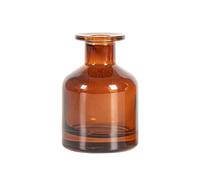 ASTRQLE 100ml Amber Glass Diffuser Bottles Diffuser Jars Glass Fragrance Diffuser Accessories for Bathroom Home Fragrance Decoration