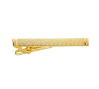 ASTRQLE Gold Tie Bar Clip for Men Regular Ties Business Wedding Gift, Gold, One size
