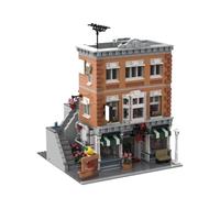 AstrumBlock Hardware Store & Apartment Building Blocks Set, Modular Street View Architecture Model Kit, Fixer-Upper DIY Storyline Collectible Display Toy Gift for Adults (3149 Pcs)