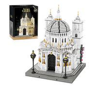 AstrumBlock Venetian Church Building Blocks Set, 1:180 Scale Venice Church Model, Authorized, LED Compatible, Openable Design, Collectible Construction for AFOLs (4277PCS)