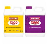 Astthim Sentinel X100 Inhibitor and X800 Cleaner Twin Pack -