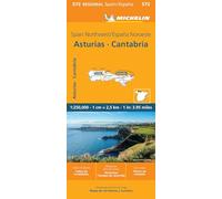 Asturias Cantabria - Michelin Regional Map 572: Map (Maps/Regional Michelin)