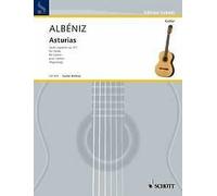 Asturias op. 47/5 guitar Isaac Albéniz Schott Music
